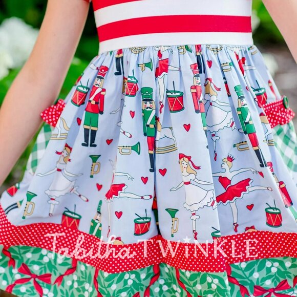 NEW Tabitha Twinkle Night at the Ballet Nutcracker Cassie Girls Dress - Picture 2 of 5